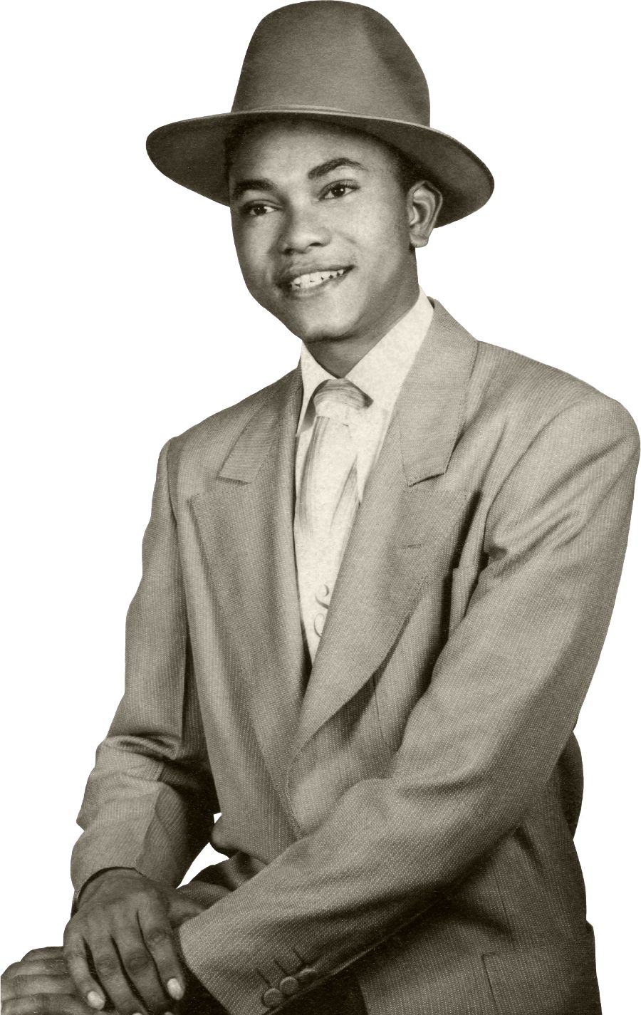 Samuel Herd aos 17 anos