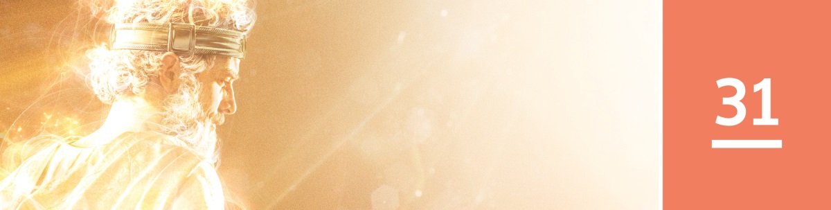 Lliçó 31. Jesucrist com a rei celestial davant la presència de Jehovà.