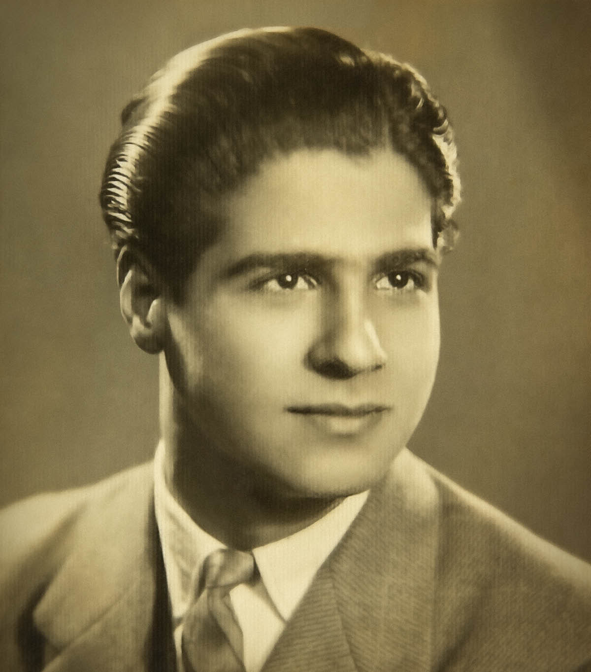 Milto Stavro d’adolescent.