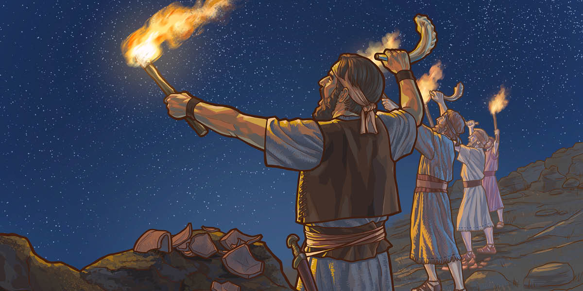 Gedeón chqä ri achiʼaʼ ri ye bʼenäq rkʼë najin nkiräq kichiʼ chqä kikʼwan cheʼ ri kʼo qʼaqʼ chkitzaʼn chqä jojun ukʼaʼ.