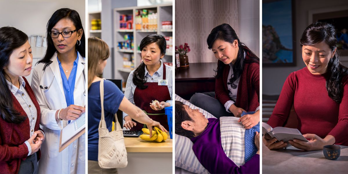 Jun qachʼalal ixöq ntzijon rkë raqʼomanel, nsamäj pa jun nüm kʼayij, nuchajij jun rachʼalal riʼj chik chqa nuskʼij ruwäch le Biblia