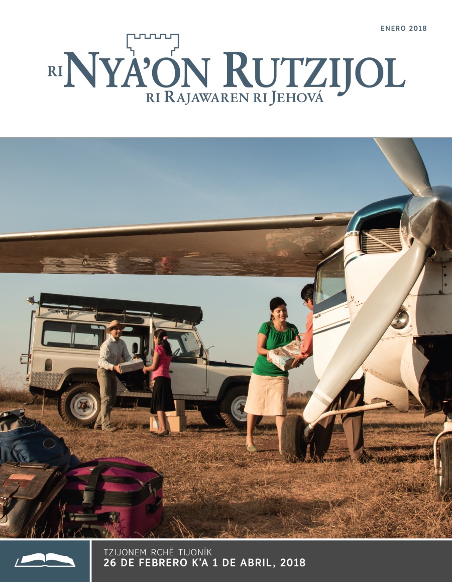 Ri Nyaʼon Rutzijol (rchë tijonïk), enero 2018