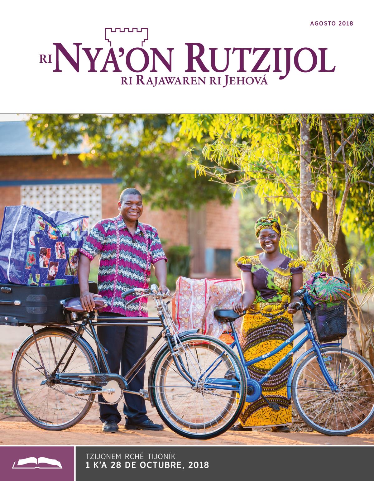 Ri Nyaʼon Rutzijol (rchë tijonïk), agosto, 2018