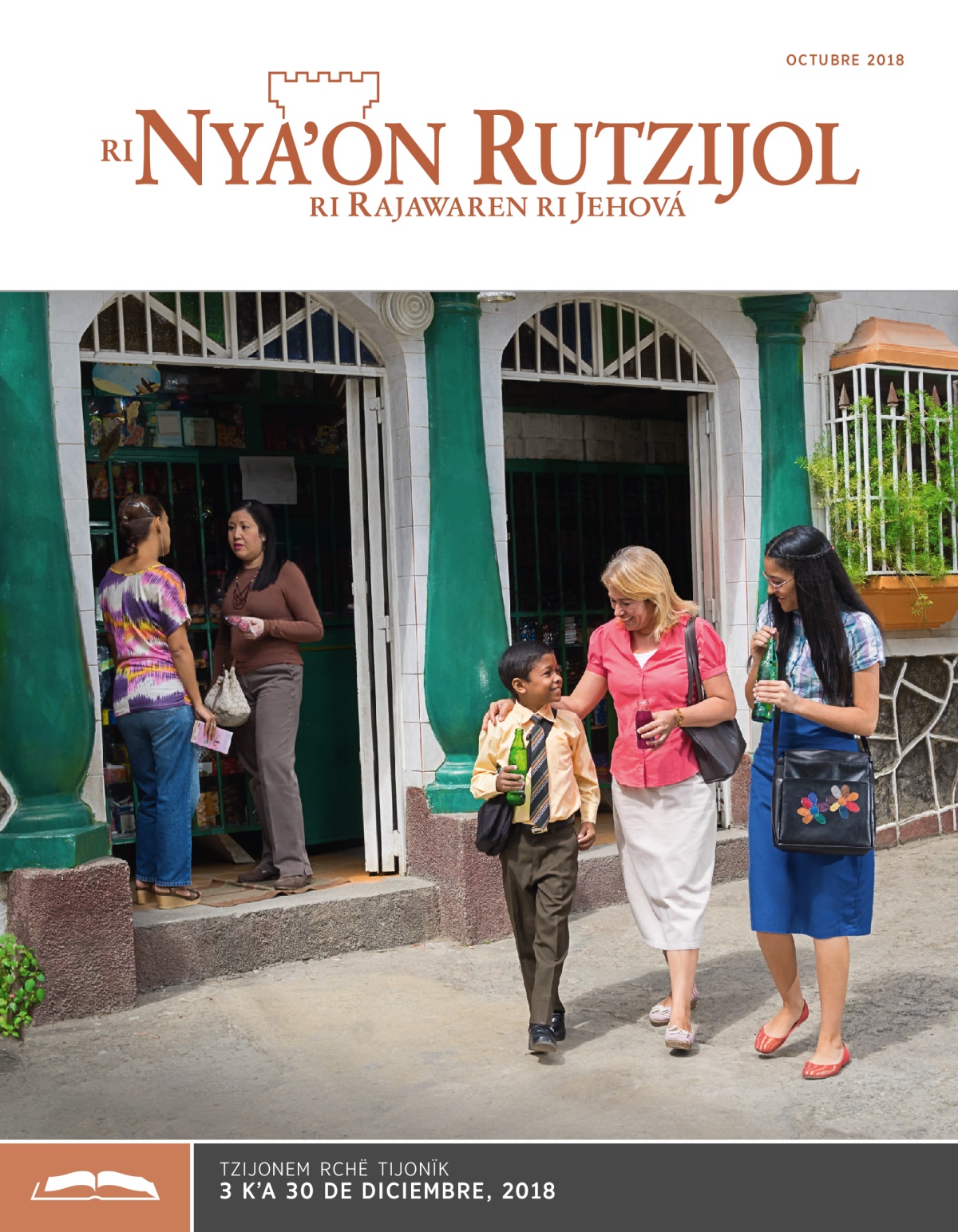 Ri Nyaʼon Rutzijol (rchë tijonïk), octubre, 2018