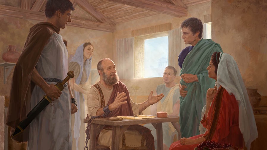 Pablo nutzjoj ruchʼaʼäl Dios che rä jun chajinel chqä chkë ri winäq ri yebʼechʼaʼen rchë taq kʼo pacheʼ chriʼ Roma