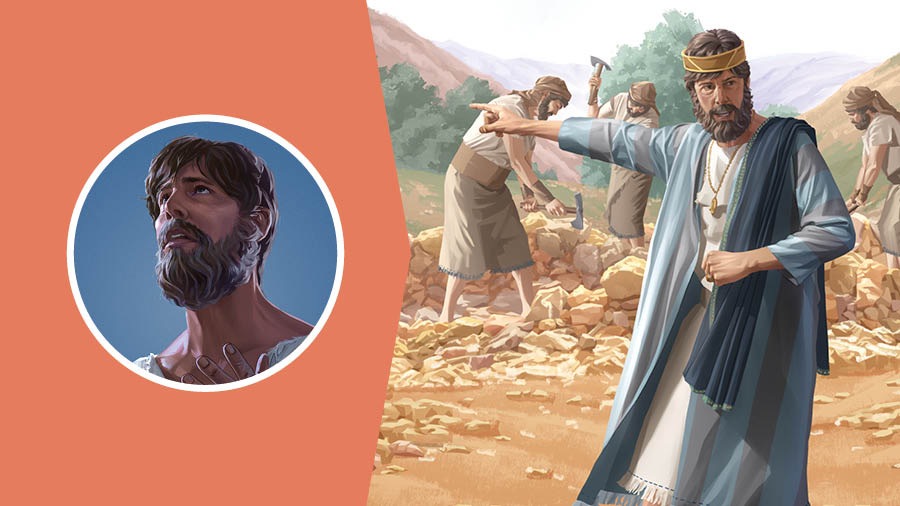 Jalajöj achbʼäl: 1. Manasés, ri qʼatöy tzij, nuʼij che rä Jehová chë tkyuʼ rumak. 2. Chrij riʼ, nuʼij chkë rusamajelaʼ chë tkimulij jontir ri tyox ri xeruyaʼ pa templo.