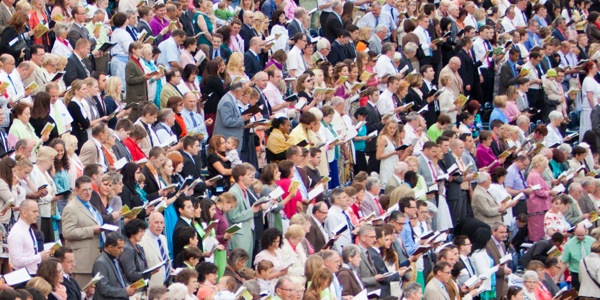 Testimonis de Jehovà en un congrés