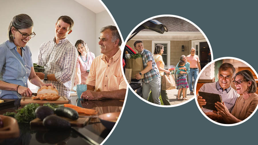 Mifota: 1. Dijaha di txi pfuxela vaveleki va dona ni vhuneta ko bhika sakudya. 2. Mwanana wa dijaha ni msikati wakwe kumweko ni mwanana wawe va txi tisela sakudya vaveleki vawe. 3. Vaveleki vale va txi bhula ni vanana vawe ngu kuthumisa fone.