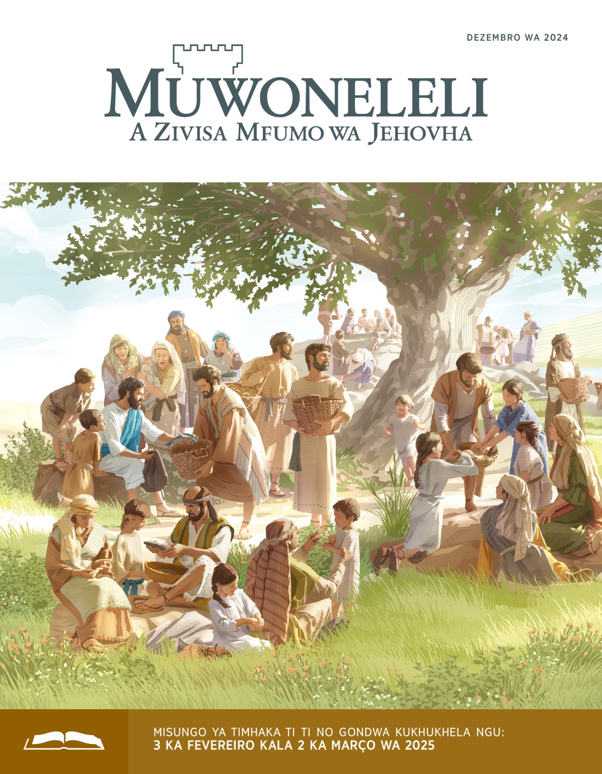 Jesu atxi ninga vagondiswa vakwe dipawa ni txihaka. Vagondiswa va txi phakela sakudya ka dibutho da vavamna, vavasikati ni vanana.