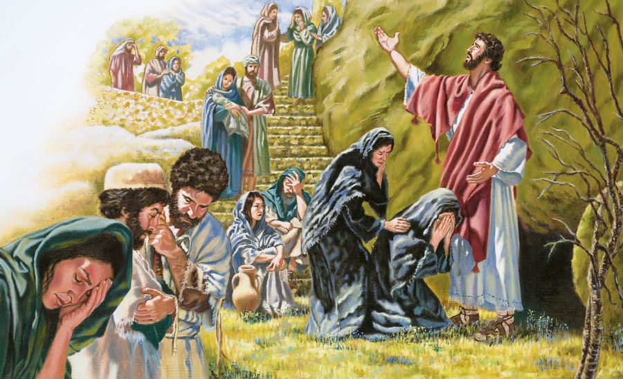 Kusog nga nag-ampo si Jesus sa lubnganan ni Lazaro