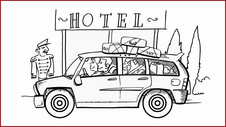 Pamilya nga nangabot sa hotel