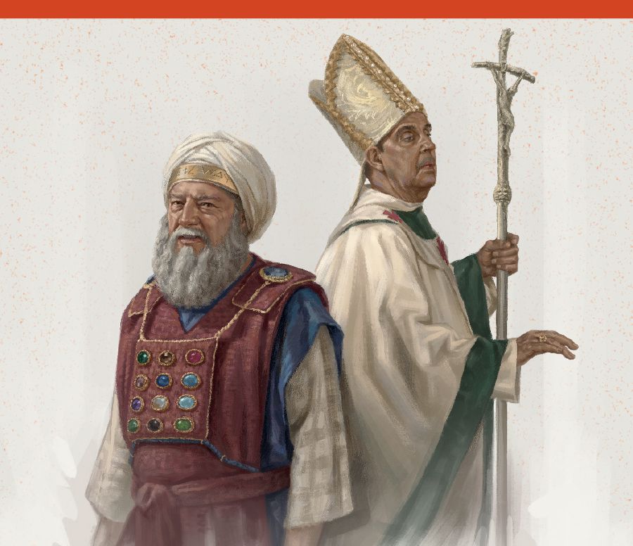Hataas nga saserdote sa Israel ug papa sa Romano Katoliko.