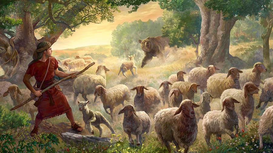 Muzombwe David, agakalile mwene wa Izrayel musogoro, oli wovyettekene wi awane na nikurukumwa  abarele mabila.