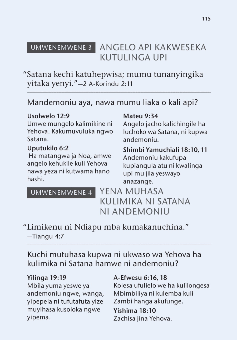 Kapitulu wa kuhitulula mukanda Mbimbiliya Muyihasa Kutulongesa