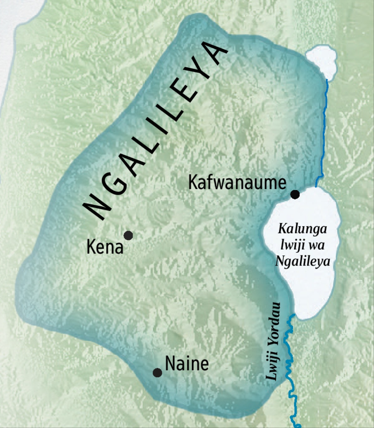 Mapa ya Ngalileya