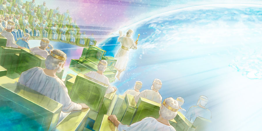 عیسا و ١٤٤٠٠٠ کە‌س لە پادشایە‌تی خودا