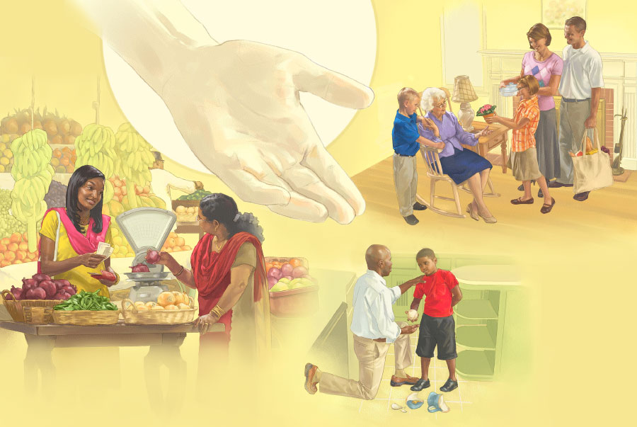 ئە‌و شتانە‌ی کە خودا پێی خۆشە:‏ نیشاندانی خۆشە‌ویستی بە خە‌ڵکی،‏ دە‌ستپاک‌و هە‌بونی بە‌زە‌یی و لێبوردویی