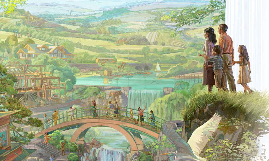 خێزانێک بە‌ناو بە‌هە‌شتدا دە‌ڕون