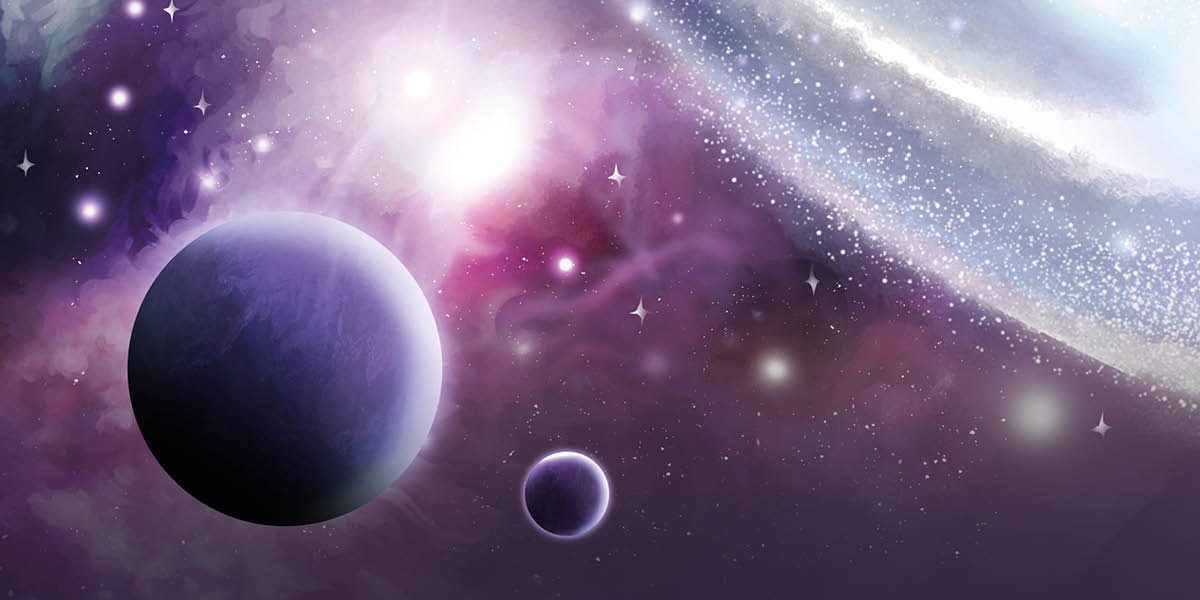 外太空的天体