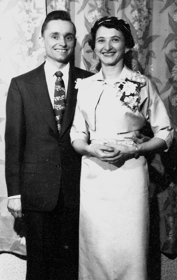 肯尼思·利特爾和伊芙琳·利特爾結婚那天
