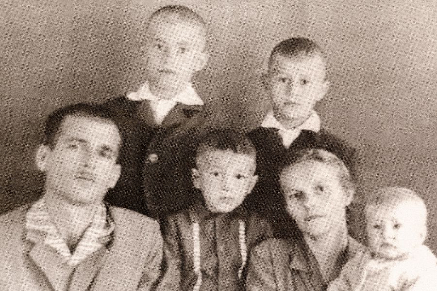 古達澤全家福,1960年左右