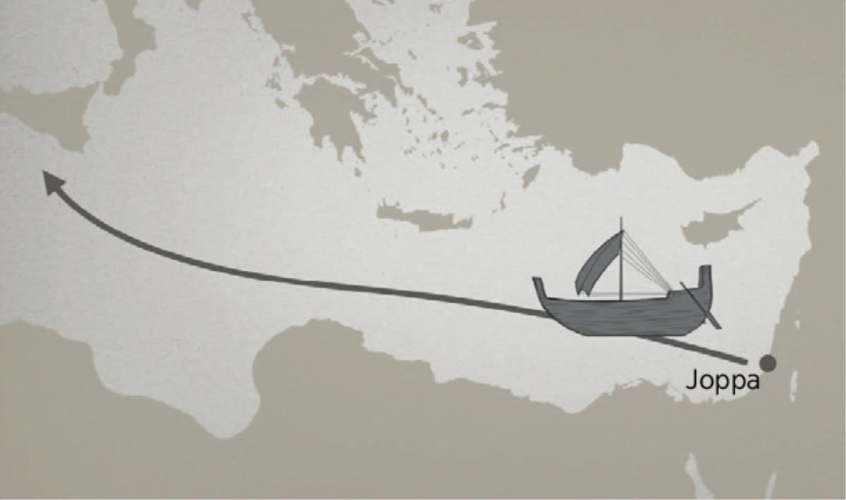 Joppa in Tarshish tiang rili in kalnak lam