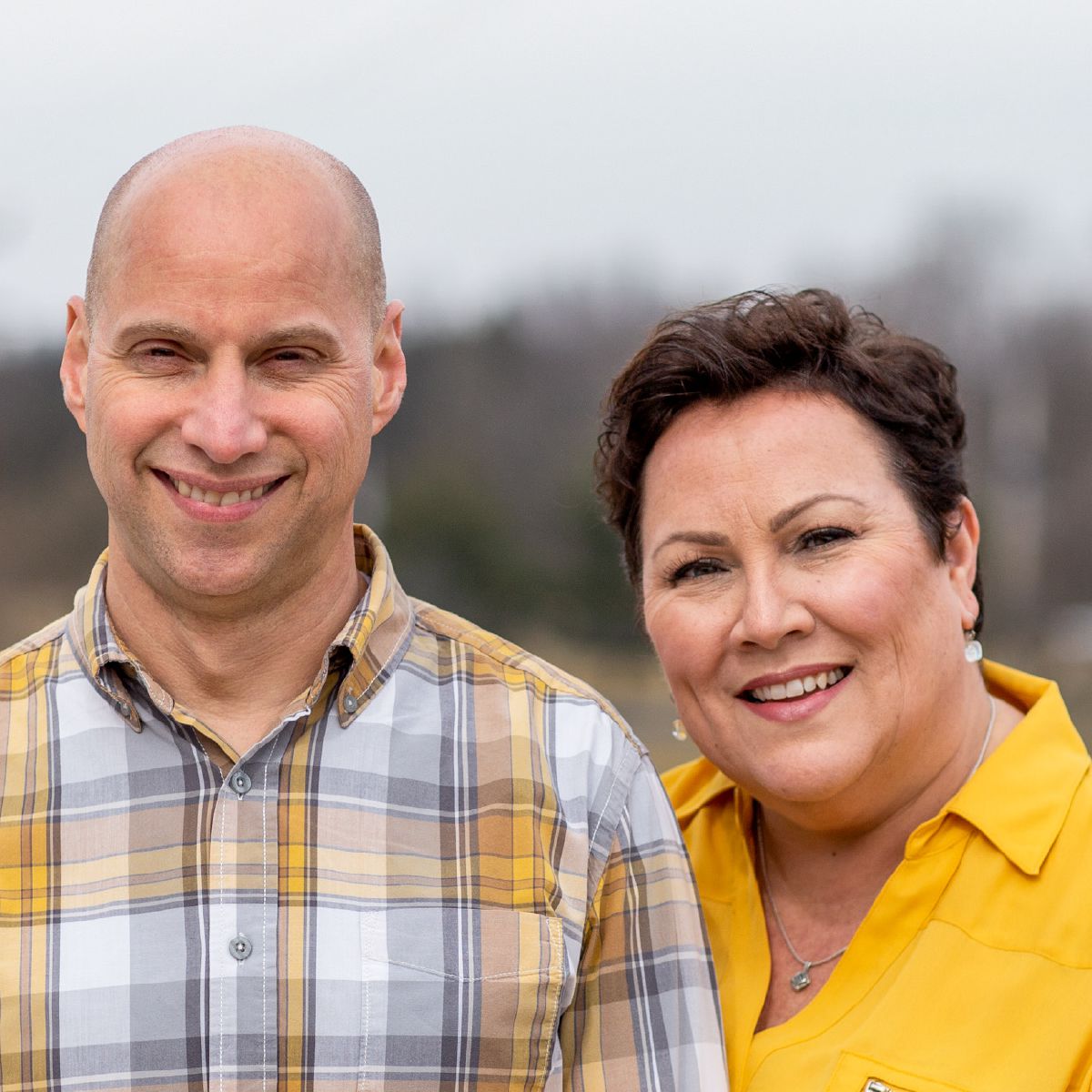 Wendell avek son madanm Susan
