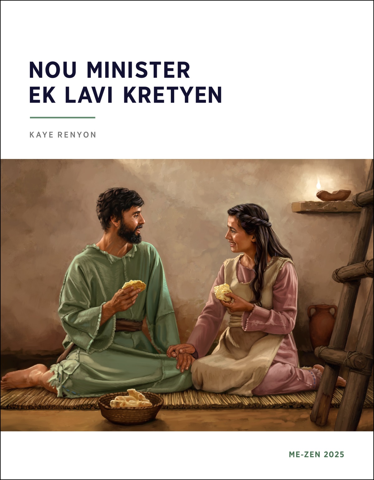 En koup Izraelit pe manz dipen kot zot lakour.