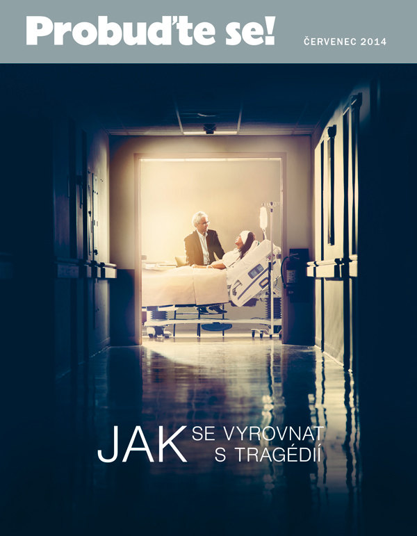 Titulní strana časopisu Probuďte se!, červenec 2014 | Jak se vyrovnat s tragédií