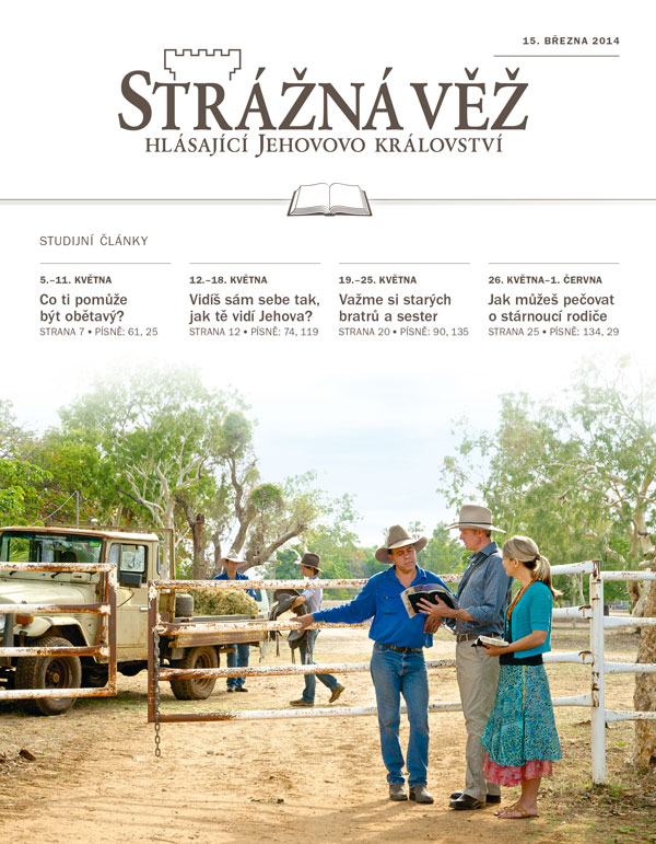Svědkové Jehovovi kážou na dobytčích farmách v australském vnitrozemí