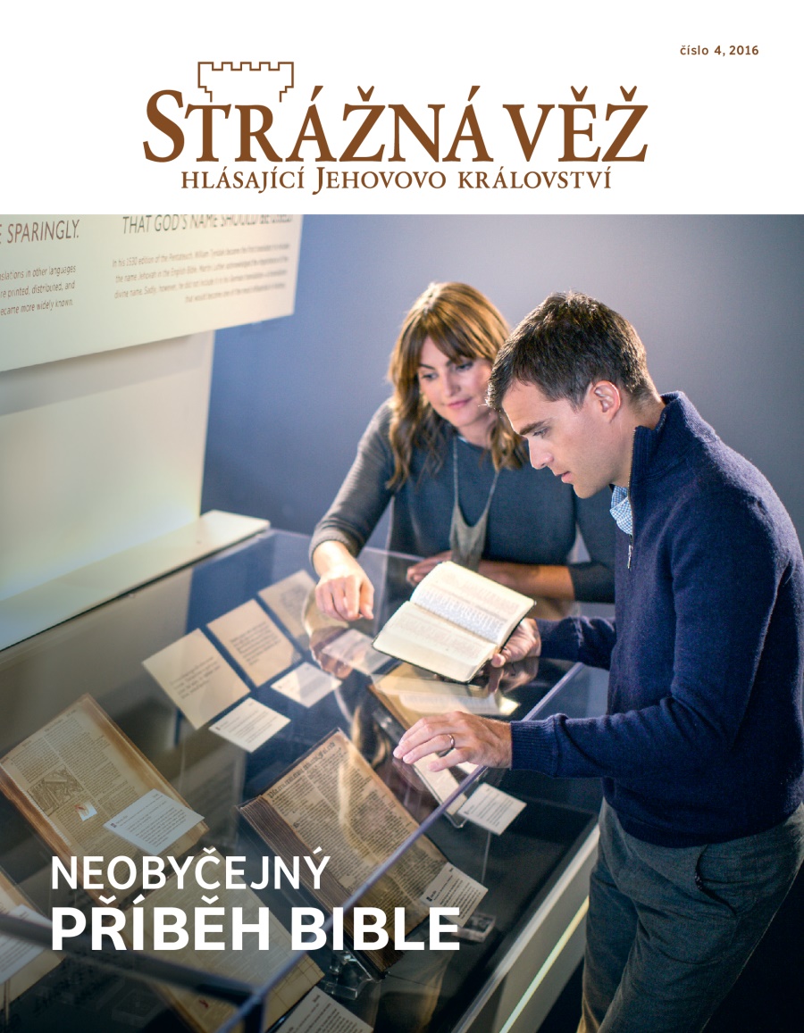 Časopis Strážná věž, číslo 4, 2016 | Neobyčejný příběh Bible
