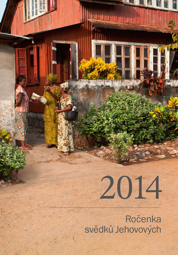 Titulní strana Ročenky svědků Jehovových 2014