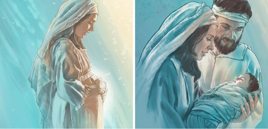Maria biogobʉ akʉza Jesu toda tẽã