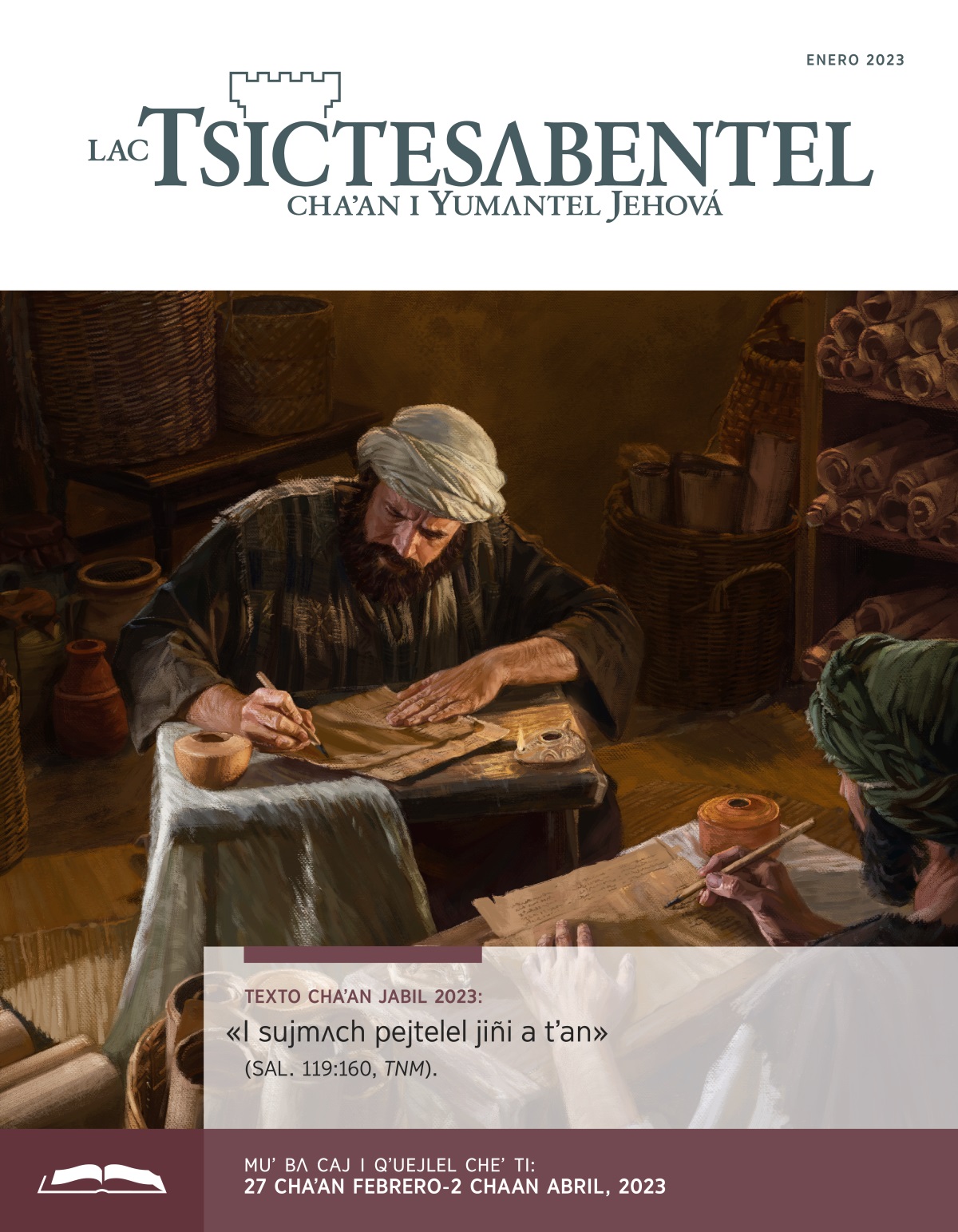 Lac Tsictesʌbentel (chaʼan bʌ estudio), enero 2023.