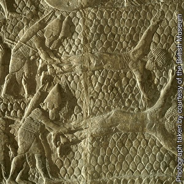 Assyrisk stenrelief