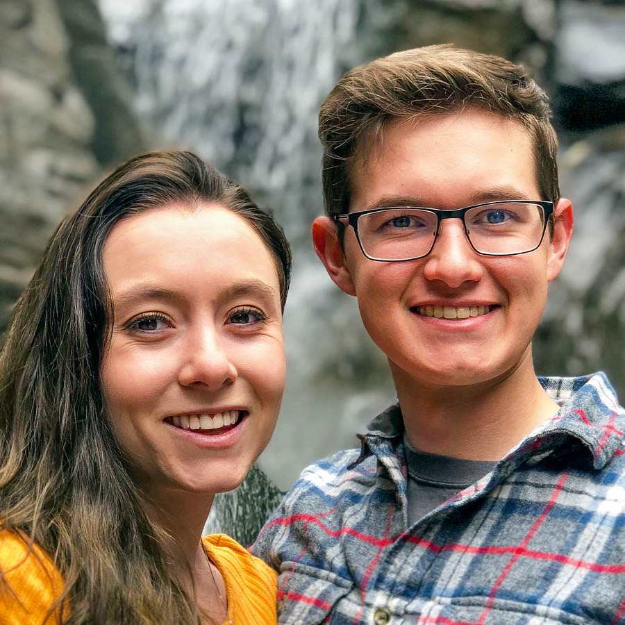 Monica og Shawn.