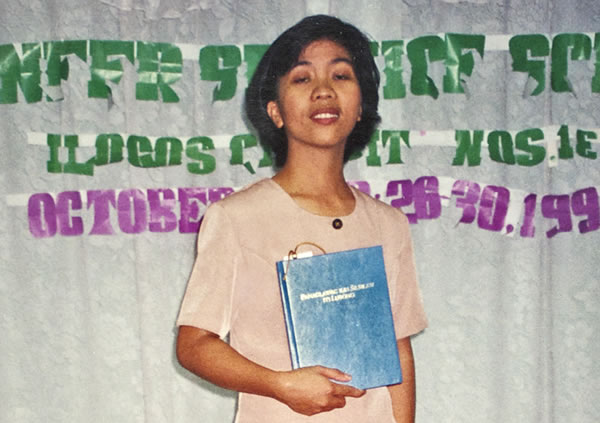Marieta som en af Jehovas Vidners heltidsforkyndere