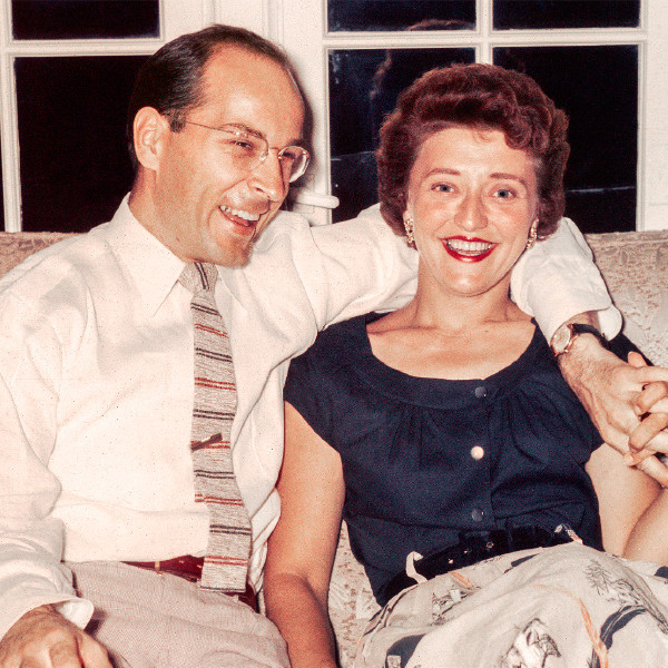 Ted og Melita Jaracz i deres unge dage