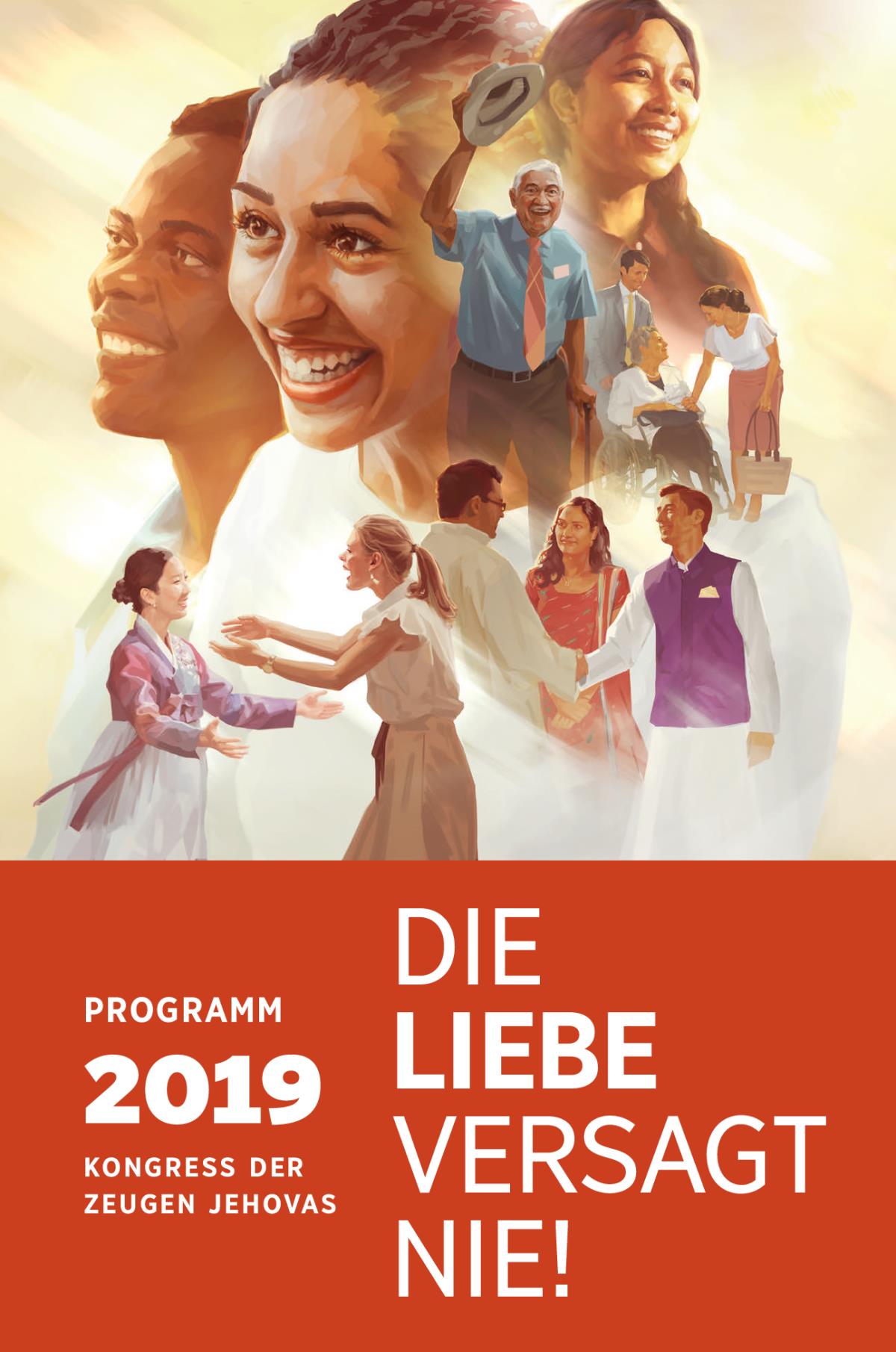 Kongressprogramm 2019 von Jehovas Zeugen