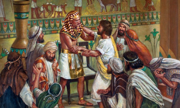 Joseph gibt sich seinen Brüdern zu erkennen