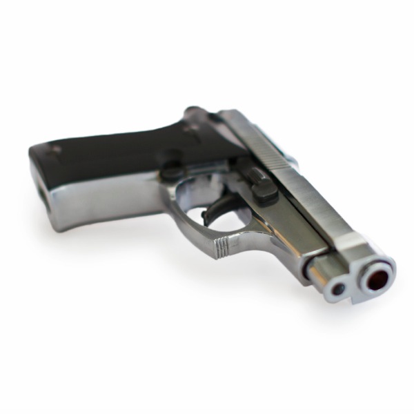 Eine Schusswaffe