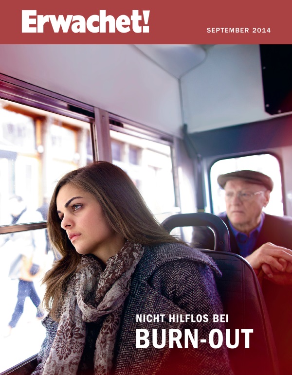 Titelseite des Erwachet!, September 2014 | Nicht hilflos bei Burn-out