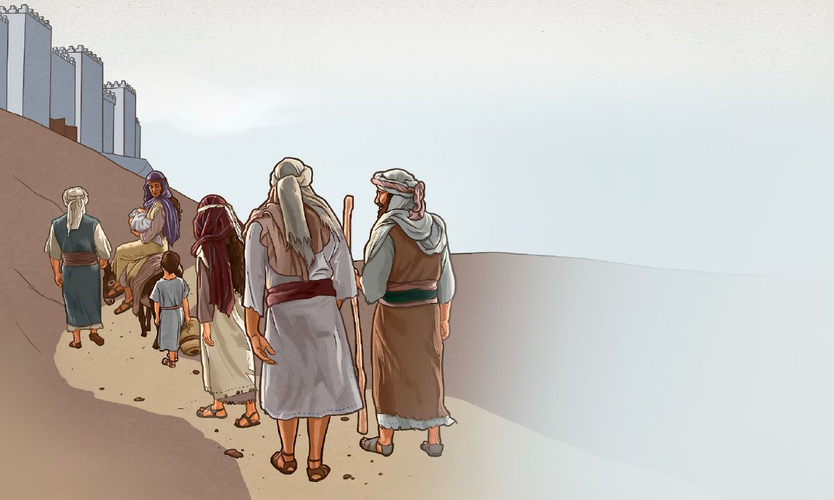 Israelitas subiendo a Jerusalén