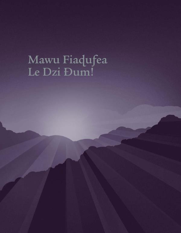Mawu Fiaɖuƒea Le Dzi Ðum! gbalẽa ƒe akpaa dzi