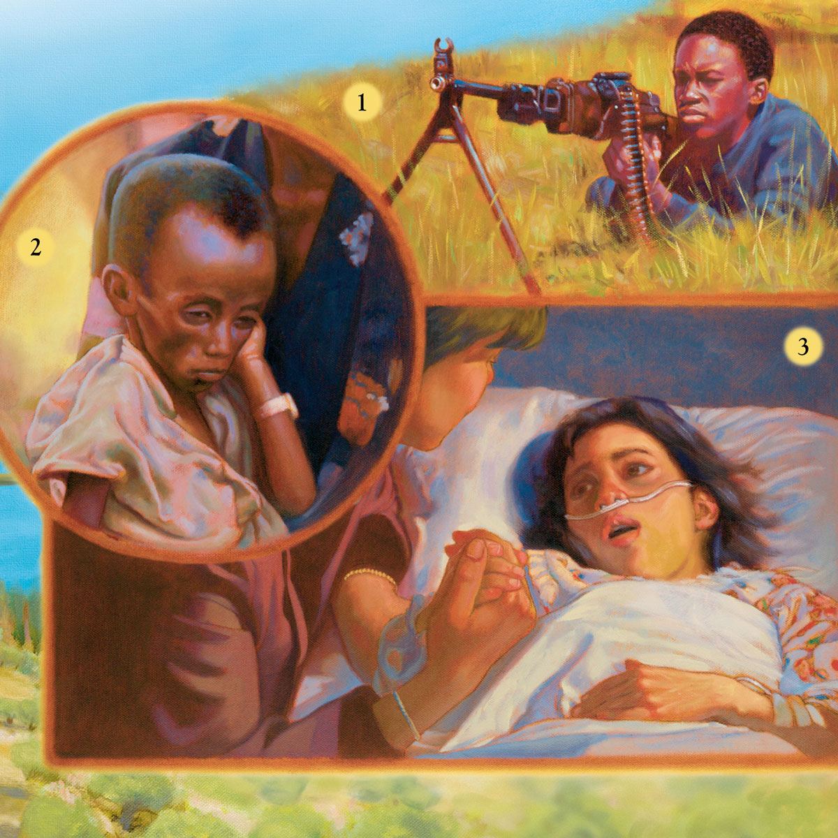 Ðevi aɖe yi aʋa, dɔ le ŋutsuvi aɖe wum vevie, eye nyɔnuvi aɖe dze dɔ le aba dzi