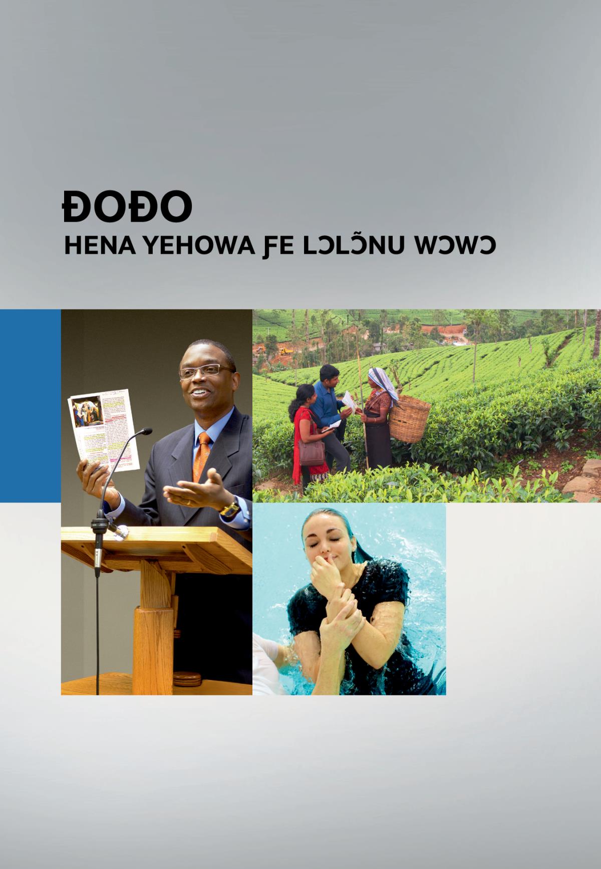 Ðoɖo Hena Yehowa Ƒe Lɔlɔ̃nu Wɔwɔ gbalẽa ƒe akpaa dzi