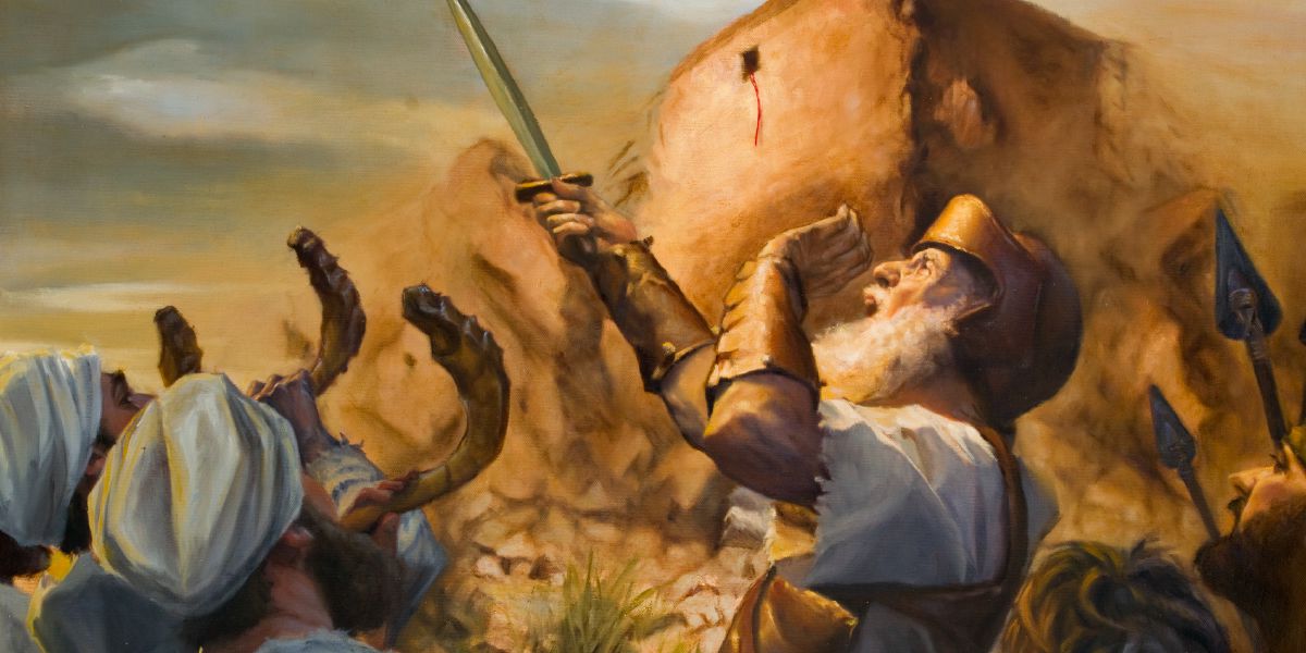 Nunɔlawo le agbodzokpẽwo kum, Yosua le aʋaɣli dom, eye Yeriko gliwo le mumum