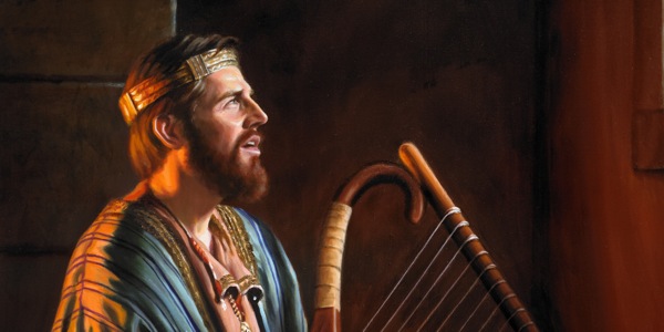 David ke ọkwọ ikwọ ebre harp esịn