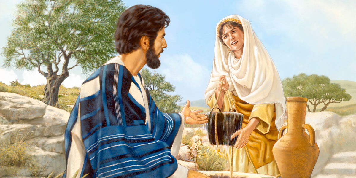 Jesus etịn̄ ikọ ye n̄wan Samaria ke mben obube mmọn̄