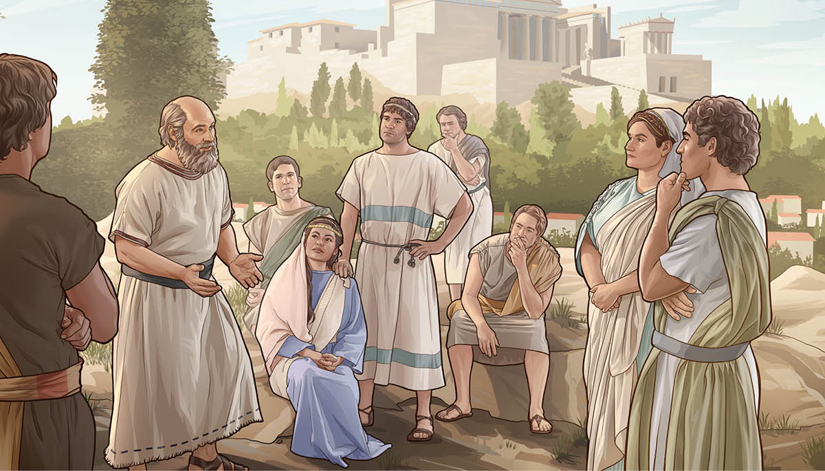 Apostle Paul ke ọkọk ibuot ye mbon Athens.